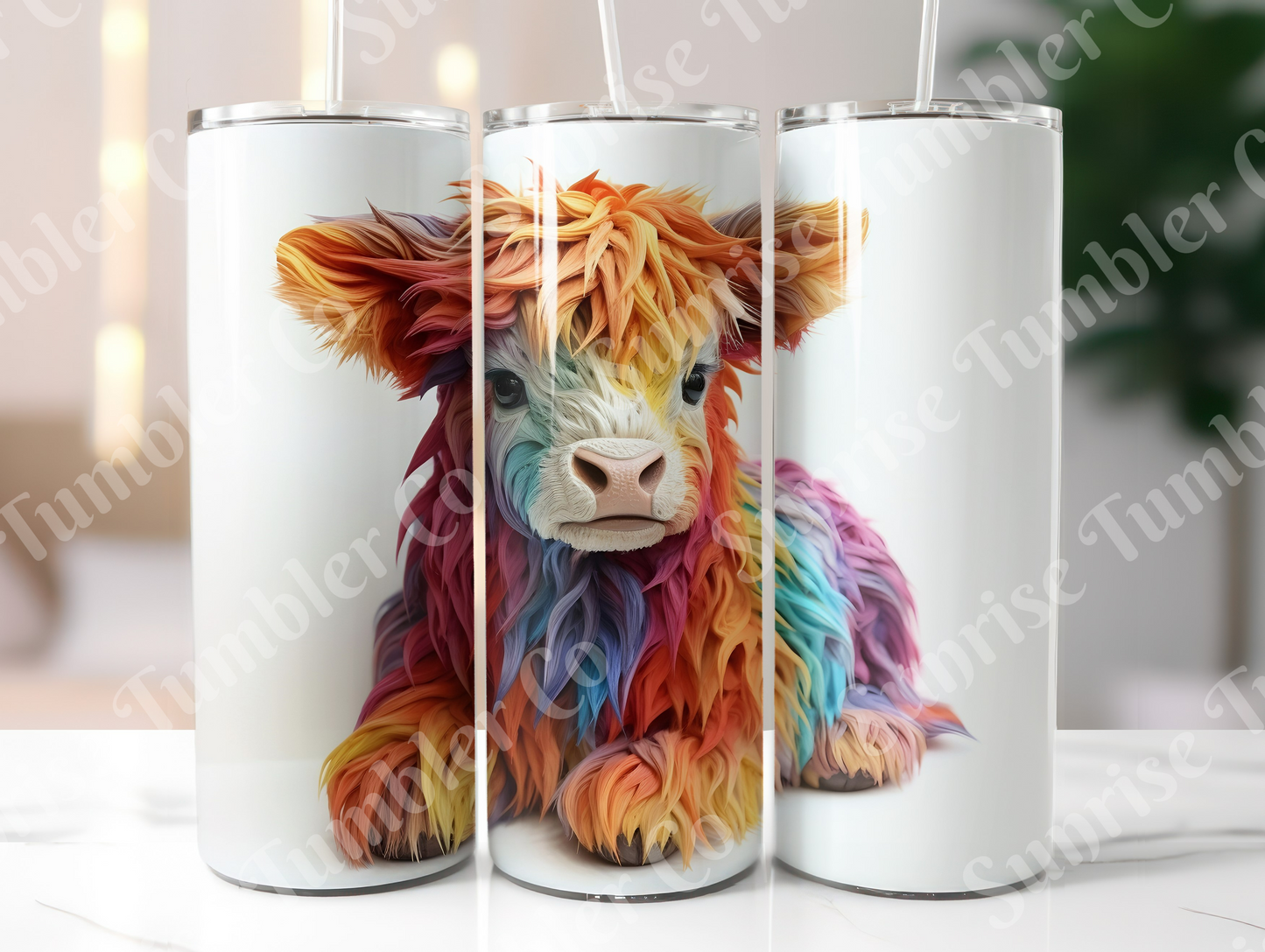 Cow Variety Part 4 - 20oz and 30oz Tumblers (Glow In The Dark Green And Blue Available)
