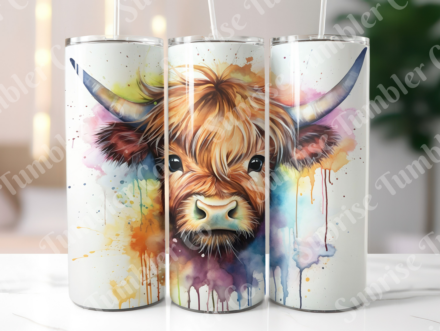 Cow Variety Part 4 - 20oz and 30oz Tumblers (Glow In The Dark Green And Blue Available)