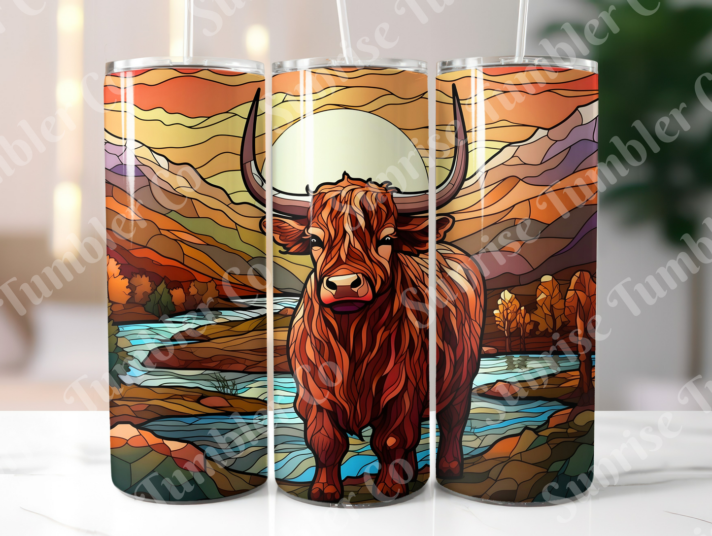 Cow Variety Part 4 - 20oz and 30oz Tumblers (Glow In The Dark Green And Blue Available)