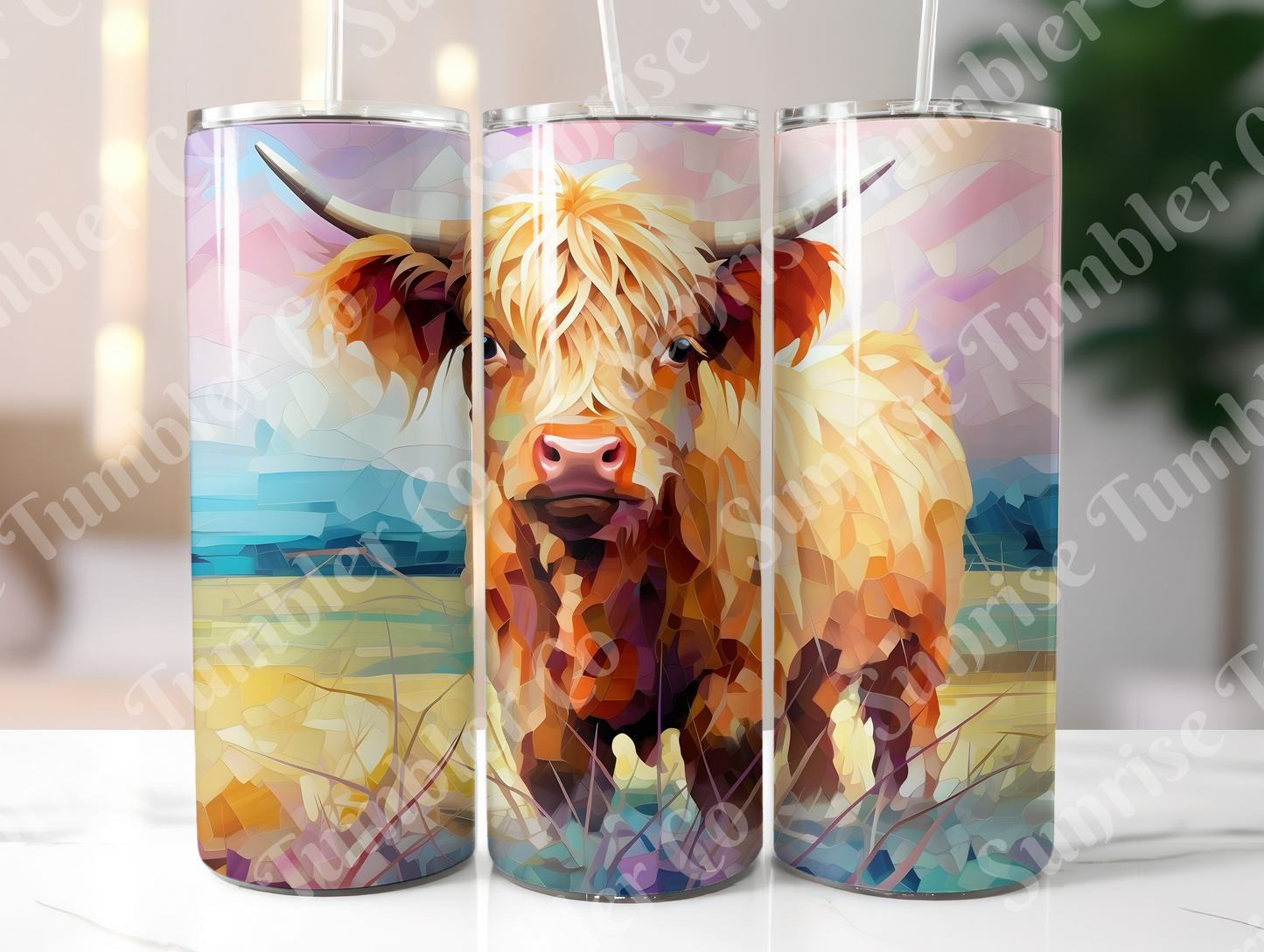 Cow Variety Part 5 - 20oz and 30oz Tumblers (Glow In The Dark Green And Blue Available)