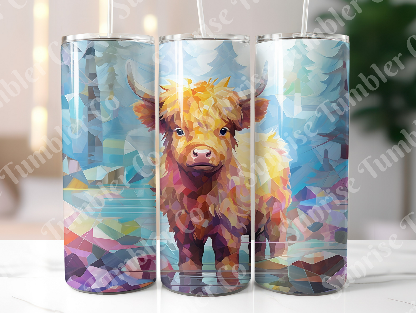 Cow Variety Part 5 - 20oz and 30oz Tumblers (Glow In The Dark Green And Blue Available)
