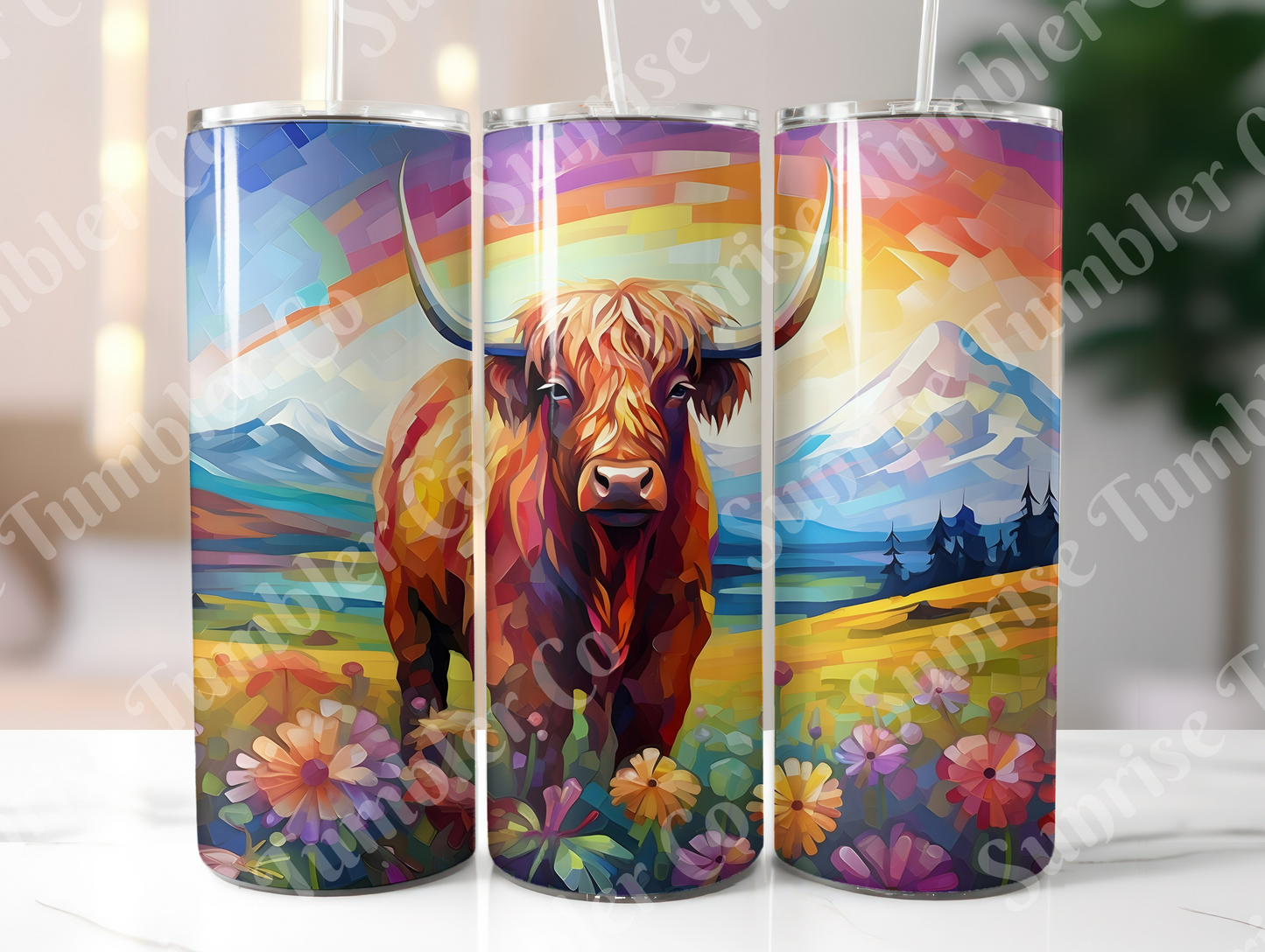 Cow Variety Part 5 - 20oz and 30oz Tumblers (Glow In The Dark Green And Blue Available)