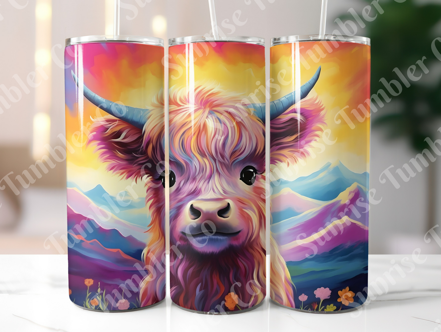 Cow Variety Part 5 - 20oz and 30oz Tumblers (Glow In The Dark Green And Blue Available)