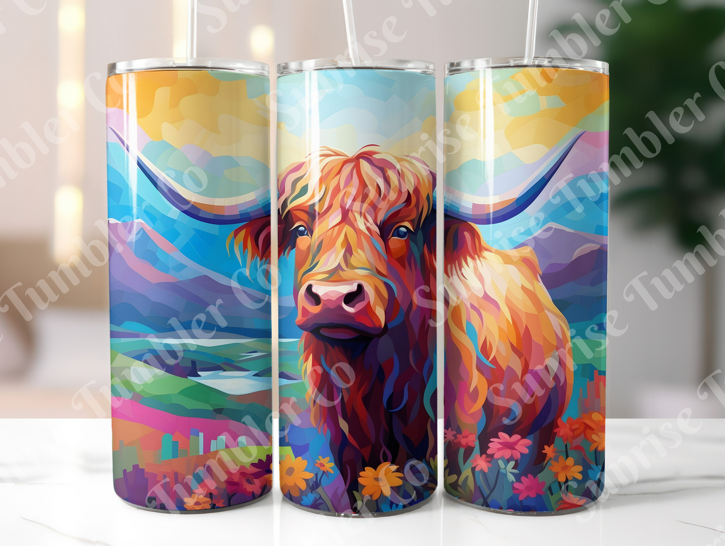 Cow Variety Part 5 - 20oz and 30oz Tumblers (Glow In The Dark Green And Blue Available)