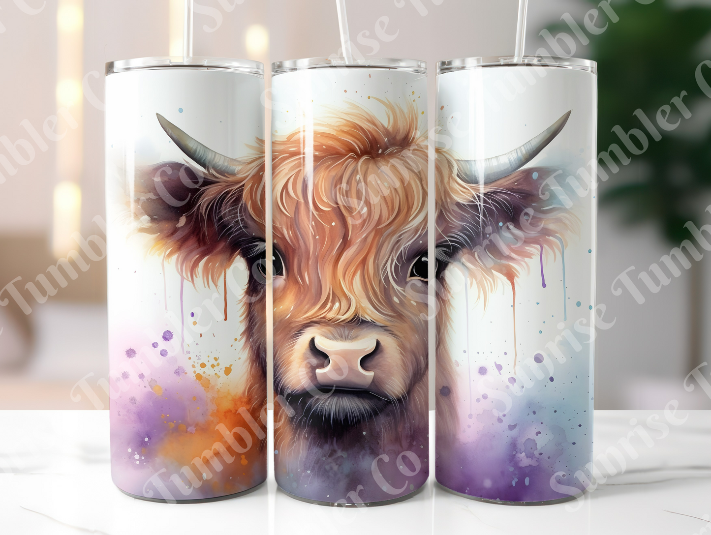Cow Variety Part 5 - 20oz and 30oz Tumblers (Glow In The Dark Green And Blue Available)