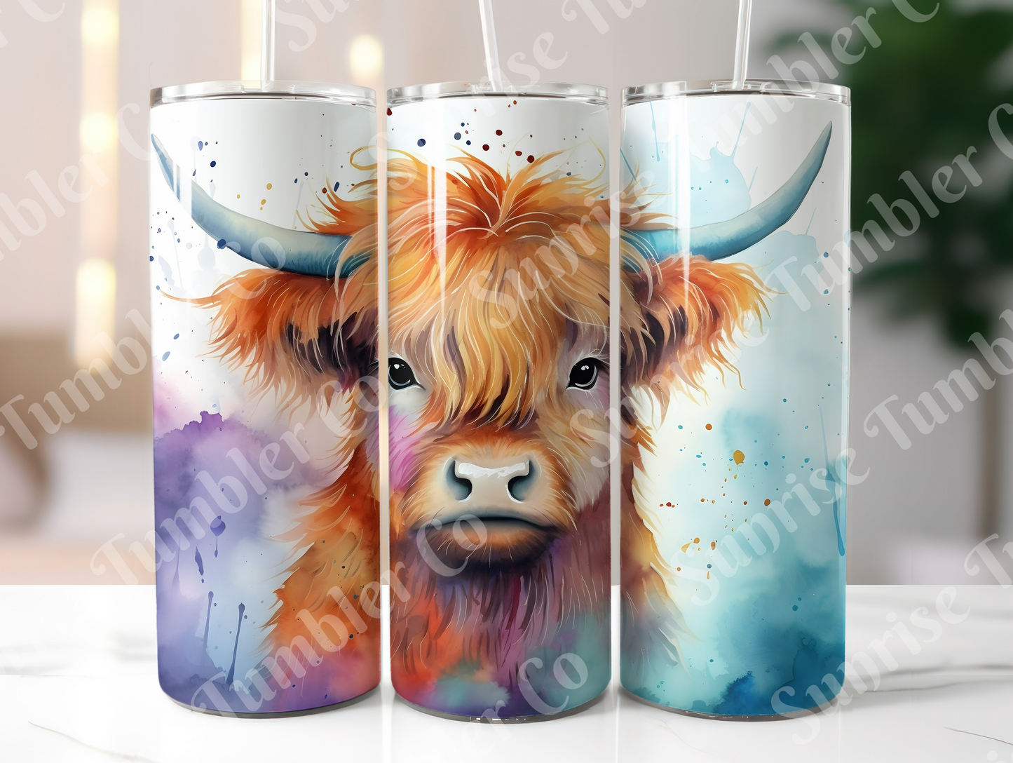 Cow Variety Part 4 - 20oz and 30oz Tumblers (Glow In The Dark Green And Blue Available)