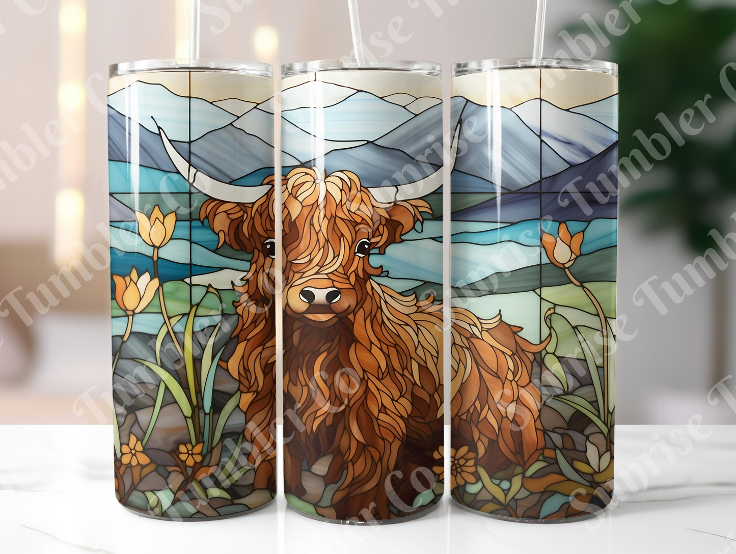 Cow Variety Part 5 - 20oz and 30oz Tumblers (Glow In The Dark Green And Blue Available)