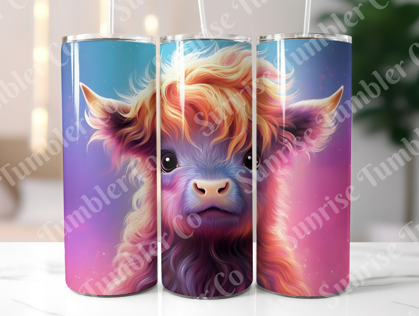 Cow Variety Part 4 - 20oz and 30oz Tumblers (Glow In The Dark Green And Blue Available)