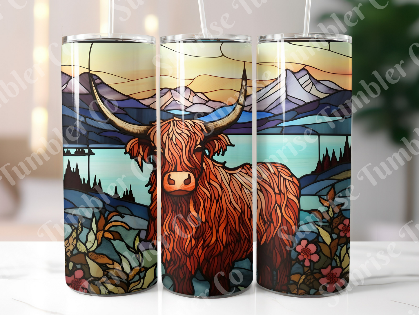 Cow Variety Part 4 - 20oz and 30oz Tumblers (Glow In The Dark Green And Blue Available)
