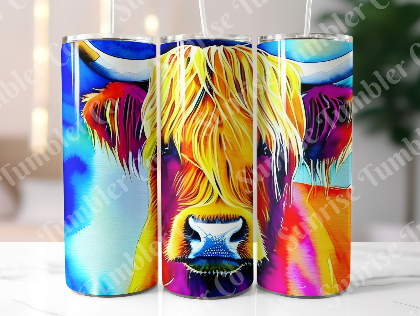 Cow Variety Part 4 - 20oz and 30oz Tumblers (Glow In The Dark Green And Blue Available)