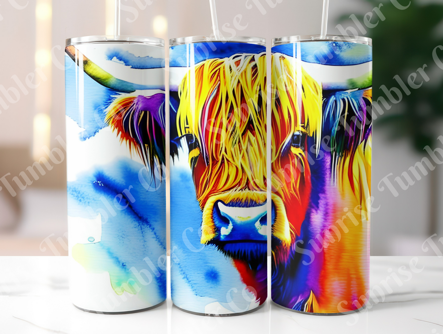 Cow Variety Part 4 - 20oz and 30oz Tumblers (Glow In The Dark Green And Blue Available)