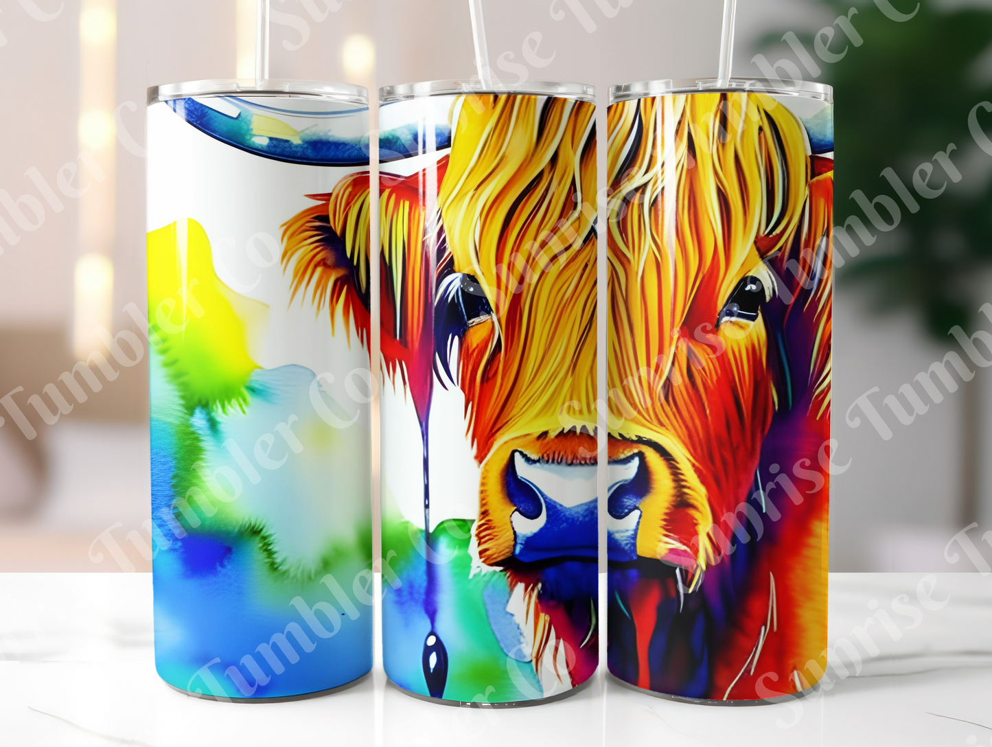Cow Variety Part 4 - 20oz and 30oz Tumblers (Glow In The Dark Green And Blue Available)