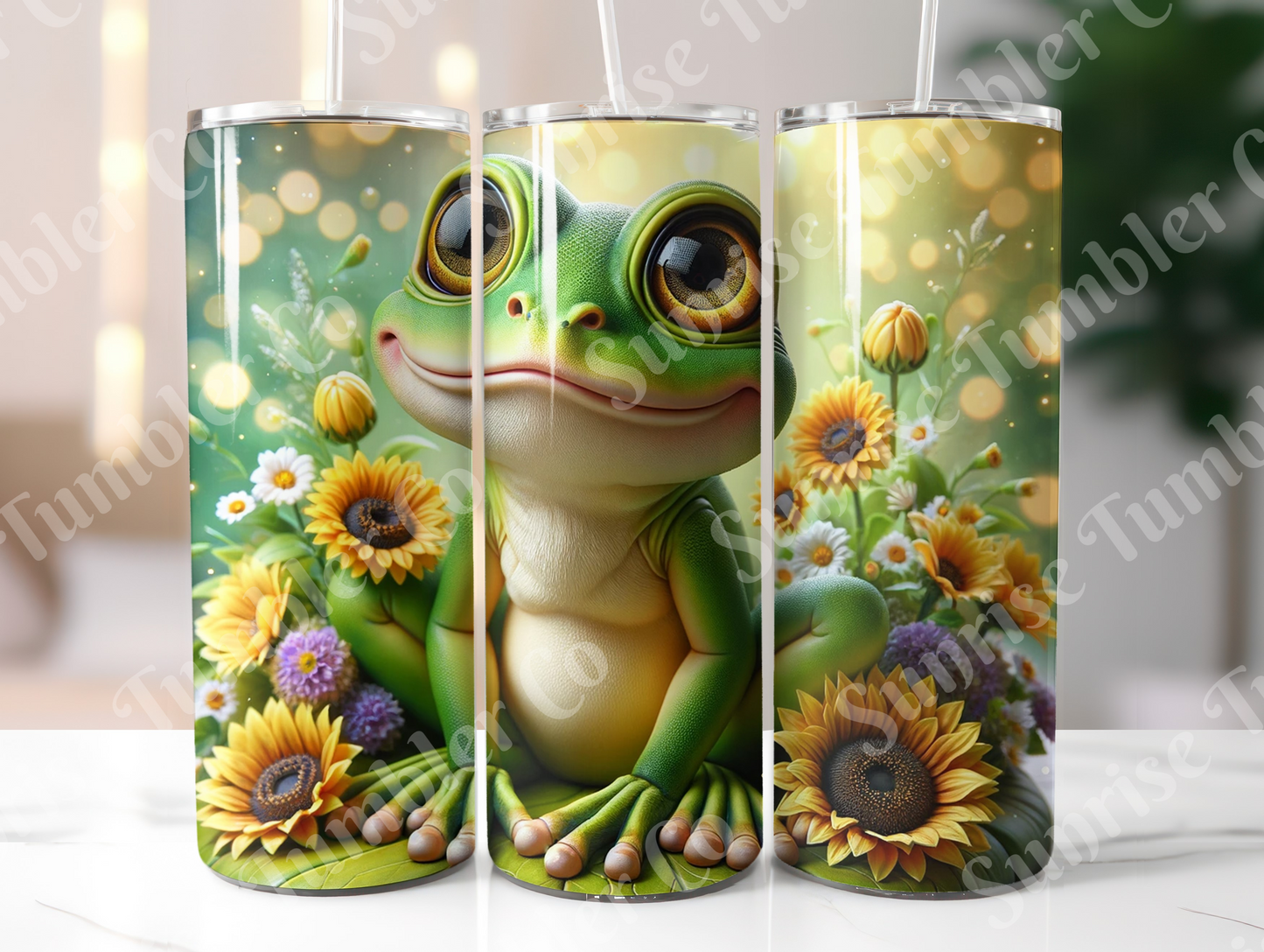 Frog Variety Part 1 - 20oz and 30oz Tumblers (Glow In The Dark Green And Blue Available)