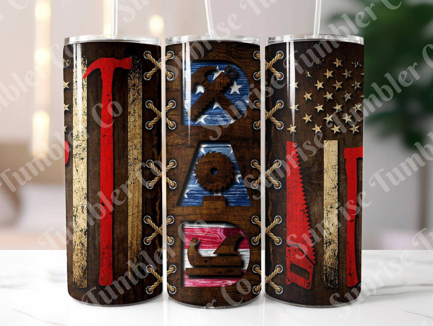 Father's Day Variety Part 1 - 20oz and 30oz Tumblers (Glow In The Dark Green And Blue Available)