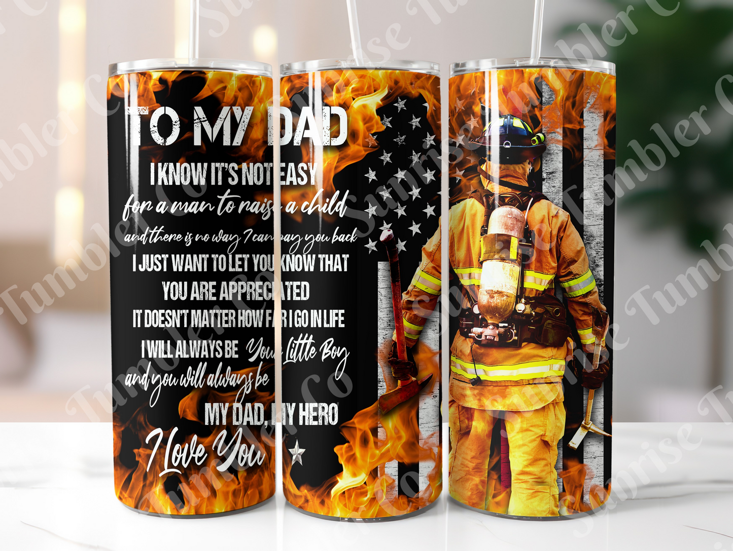 Father's Day Variety Part 1 - 20oz and 30oz Tumblers (Glow In The Dark Green And Blue Available)