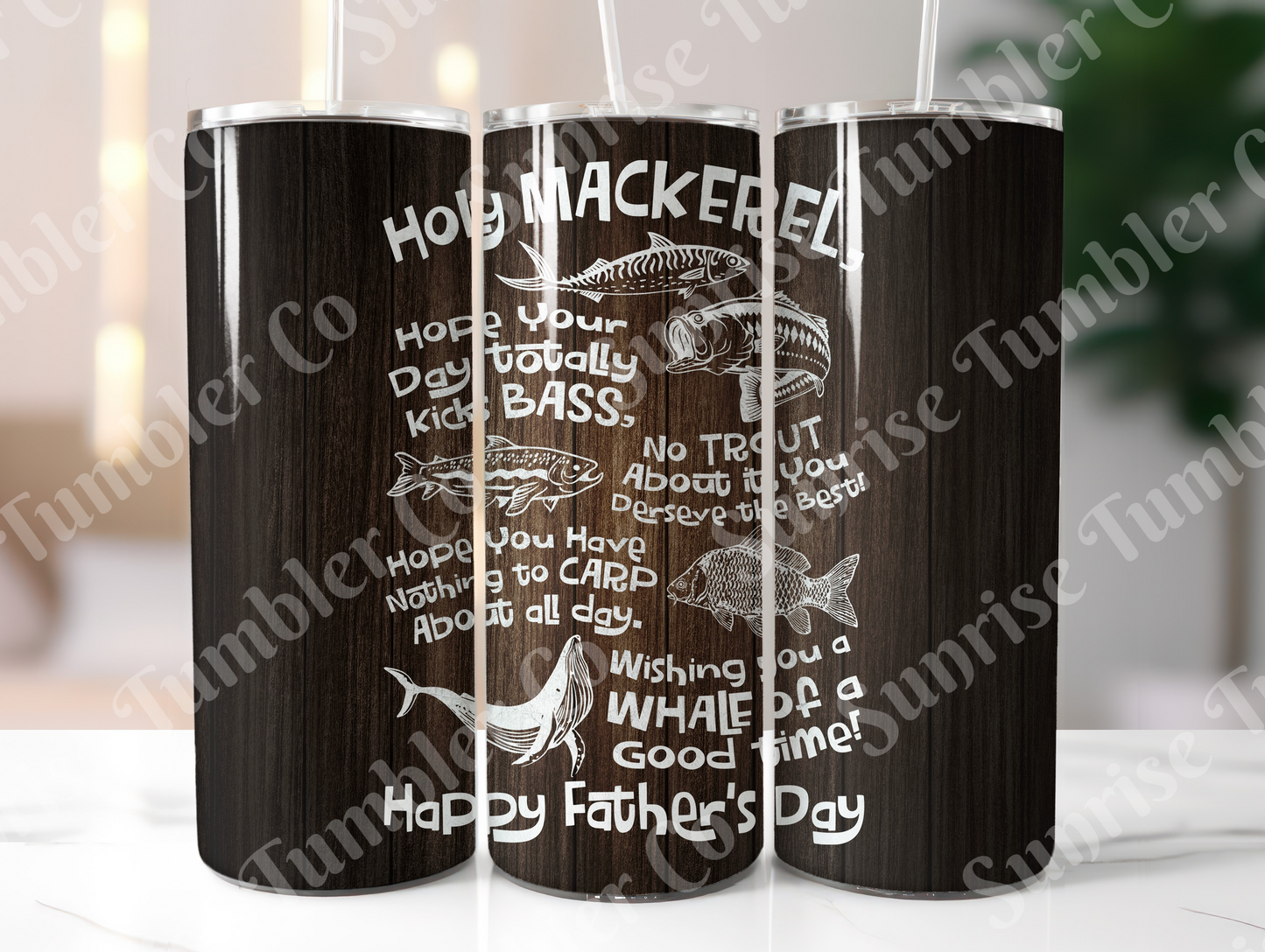 Father's Day Variety Part 1 - 20oz and 30oz Tumblers (Glow In The Dark Green And Blue Available)