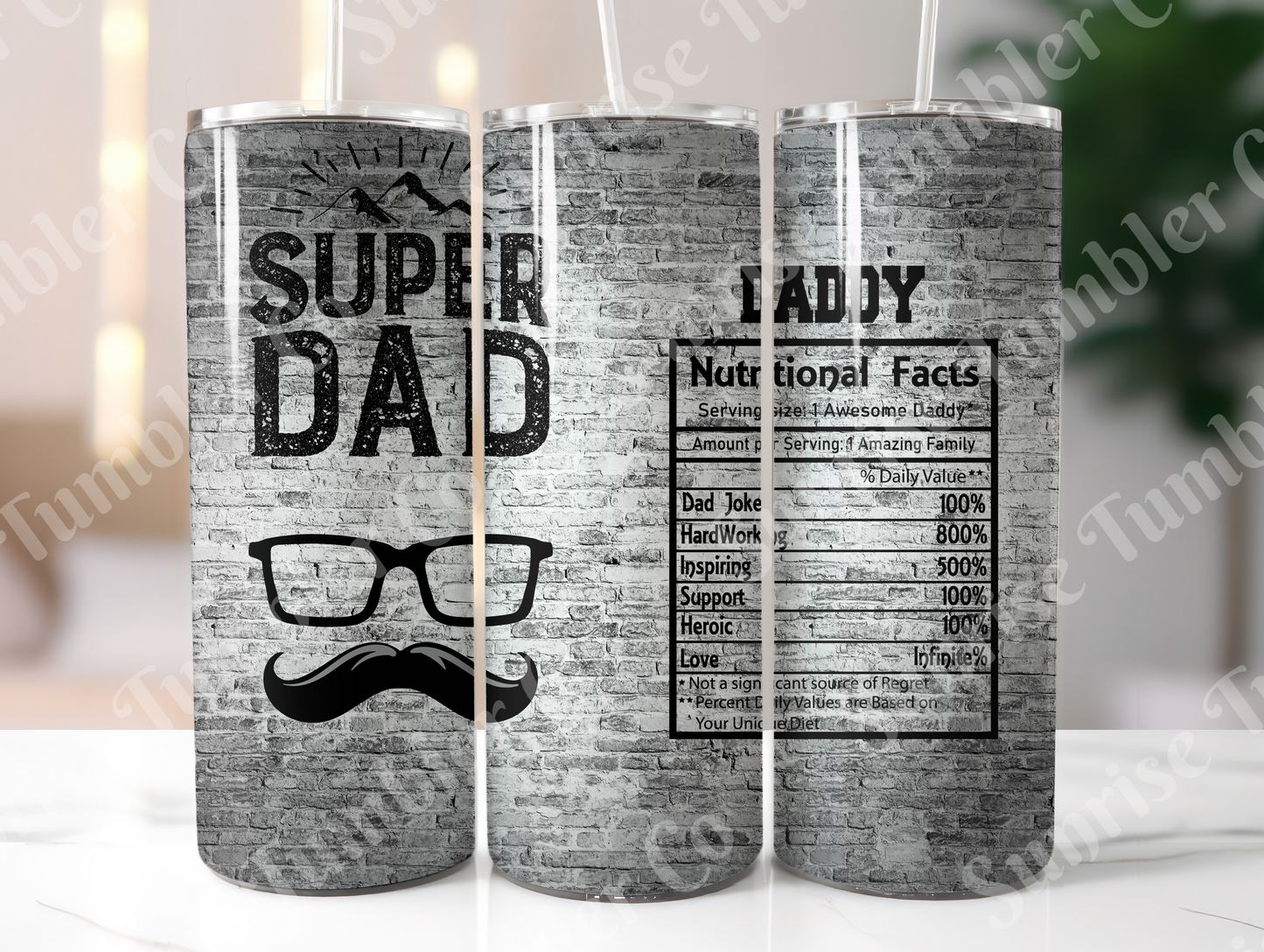 Father's Day Variety Part 2 - 20oz and 30oz Tumblers (Glow In The Dark Green And Blue Available)