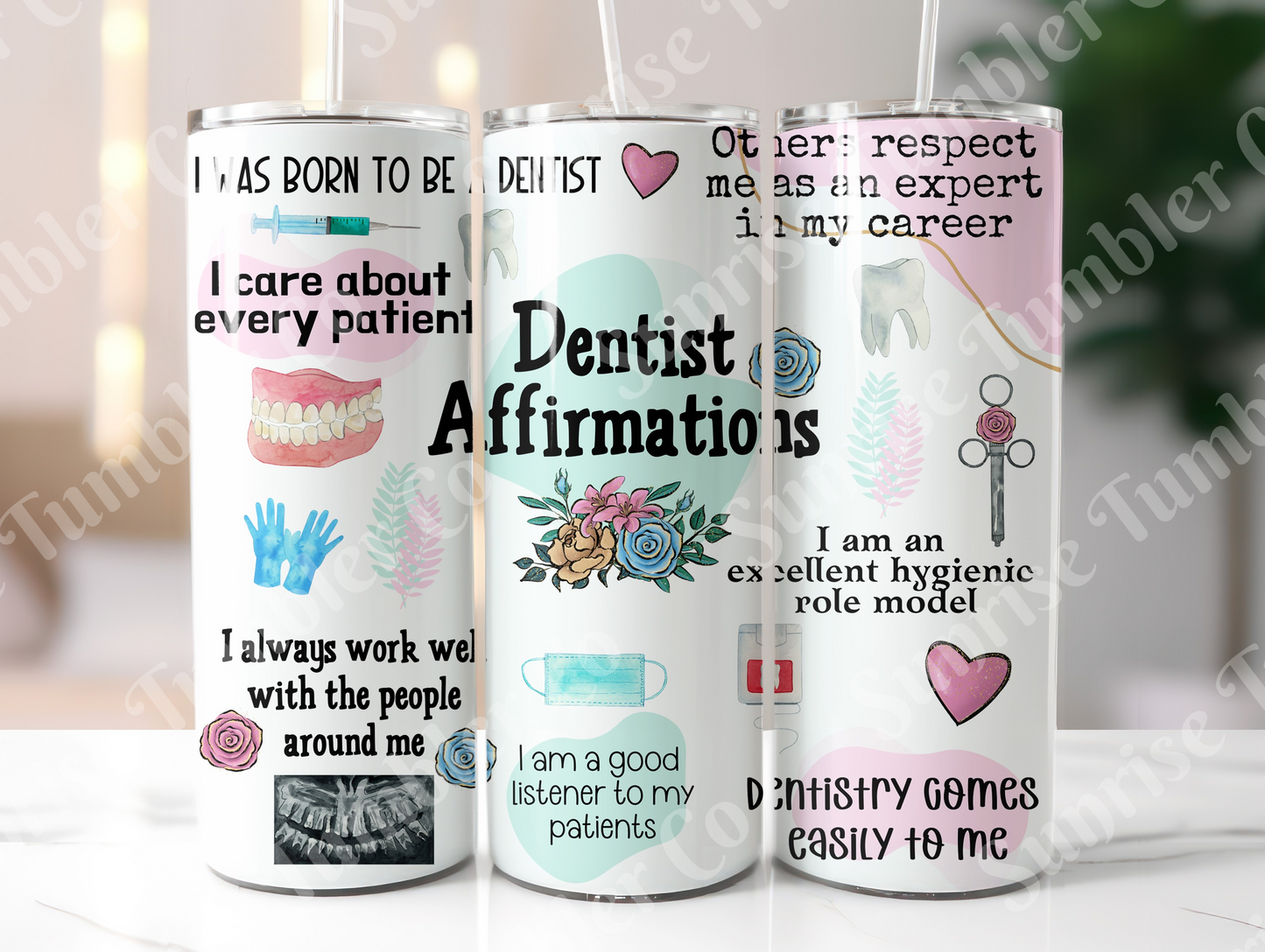 Positive and Inspirational Sayings Variety Part 3 - 20 oz and 30 oz Tumblers (Glow In The Dark Options Available)