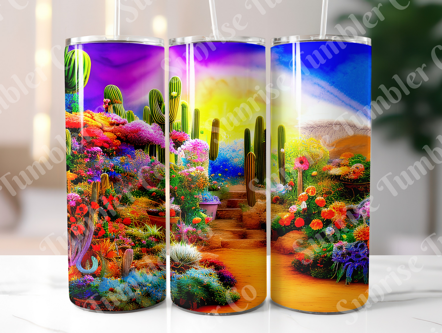 Sunsets Variety Part 1 - 20oz and 30oz Tumblers (Glow In The Dark Green And Blue Available)