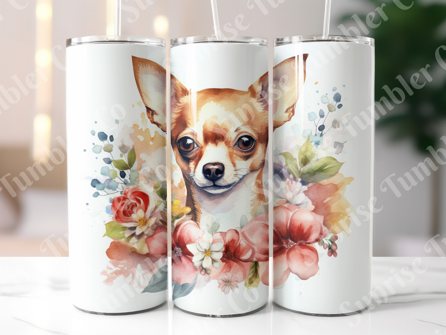 Dog Lovers Variety Part 4 - 20oz and 30oz Tumblers (Glow In The Dark Green And Blue Available)