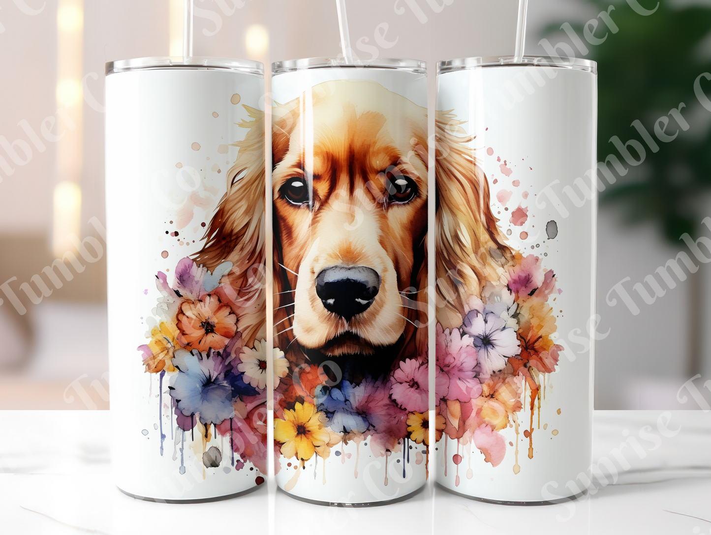 Dog Lovers Variety Part 4 - 20oz and 30oz Tumblers (Glow In The Dark Green And Blue Available)