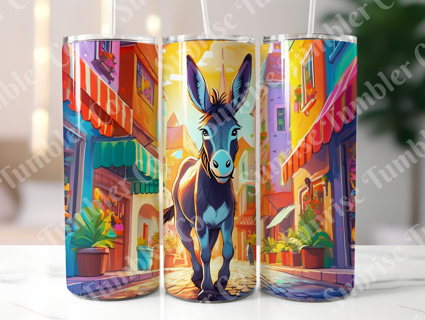 Donkey Variety - 20oz and 30oz Tumblers (Glow In The Dark Green And Blue Available)