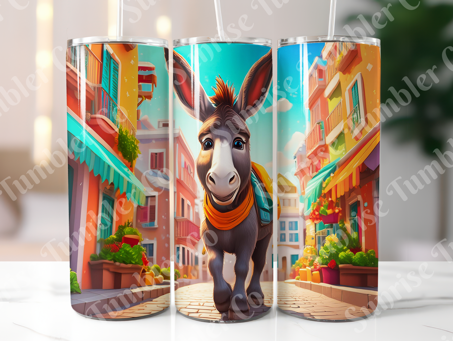 Donkey Variety - 20oz and 30oz Tumblers (Glow In The Dark Green And Blue Available)