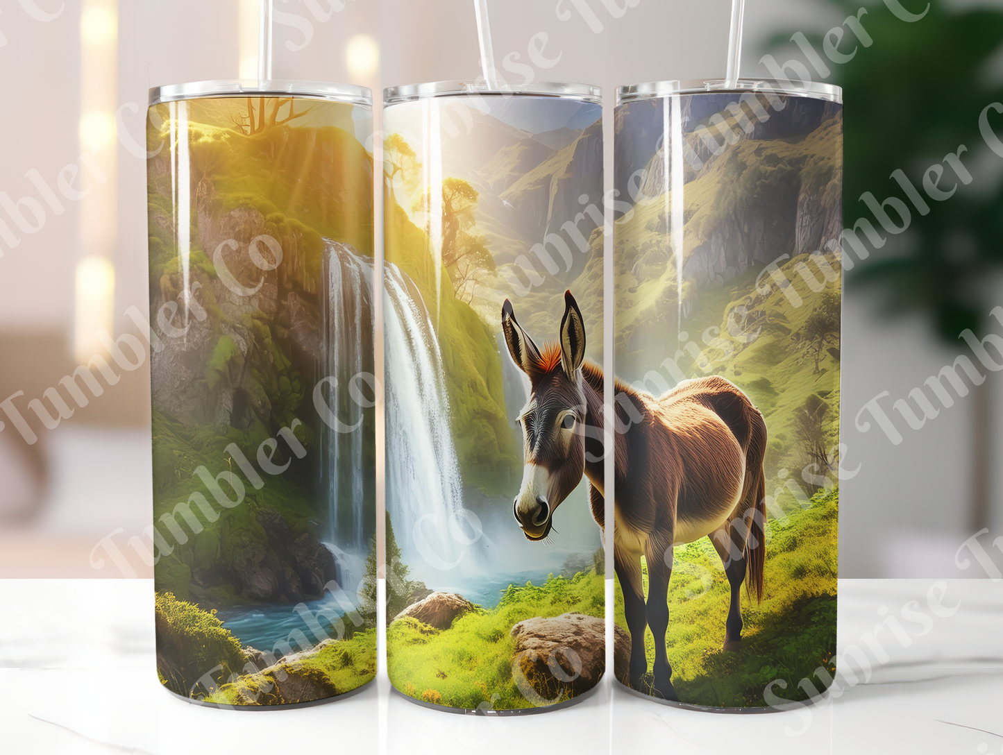 Donkey Variety - 20oz and 30oz Tumblers (Glow In The Dark Green And Blue Available)