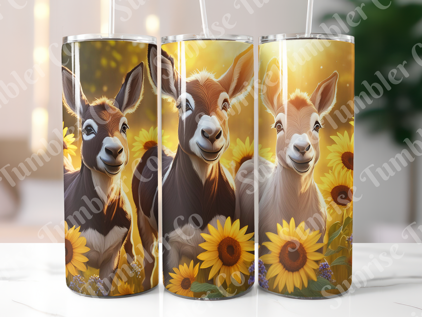Donkey Variety - 20oz and 30oz Tumblers (Glow In The Dark Green And Blue Available)