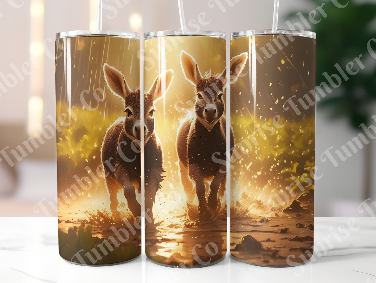 Donkey Variety - 20oz and 30oz Tumblers (Glow In The Dark Green And Blue Available)