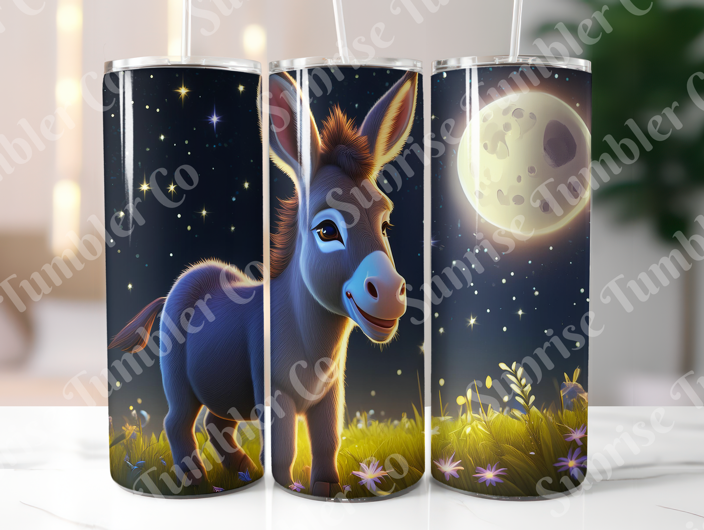 Donkey Variety - 20oz and 30oz Tumblers (Glow In The Dark Green And Blue Available)