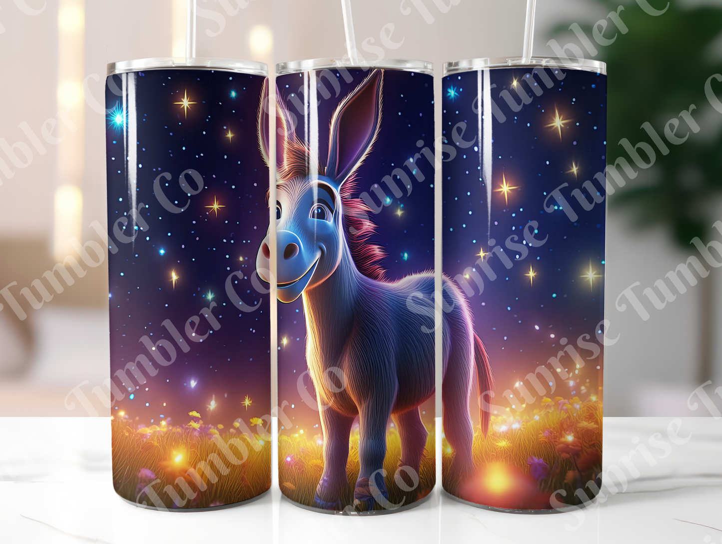 Donkey Variety - 20oz and 30oz Tumblers (Glow In The Dark Green And Blue Available)
