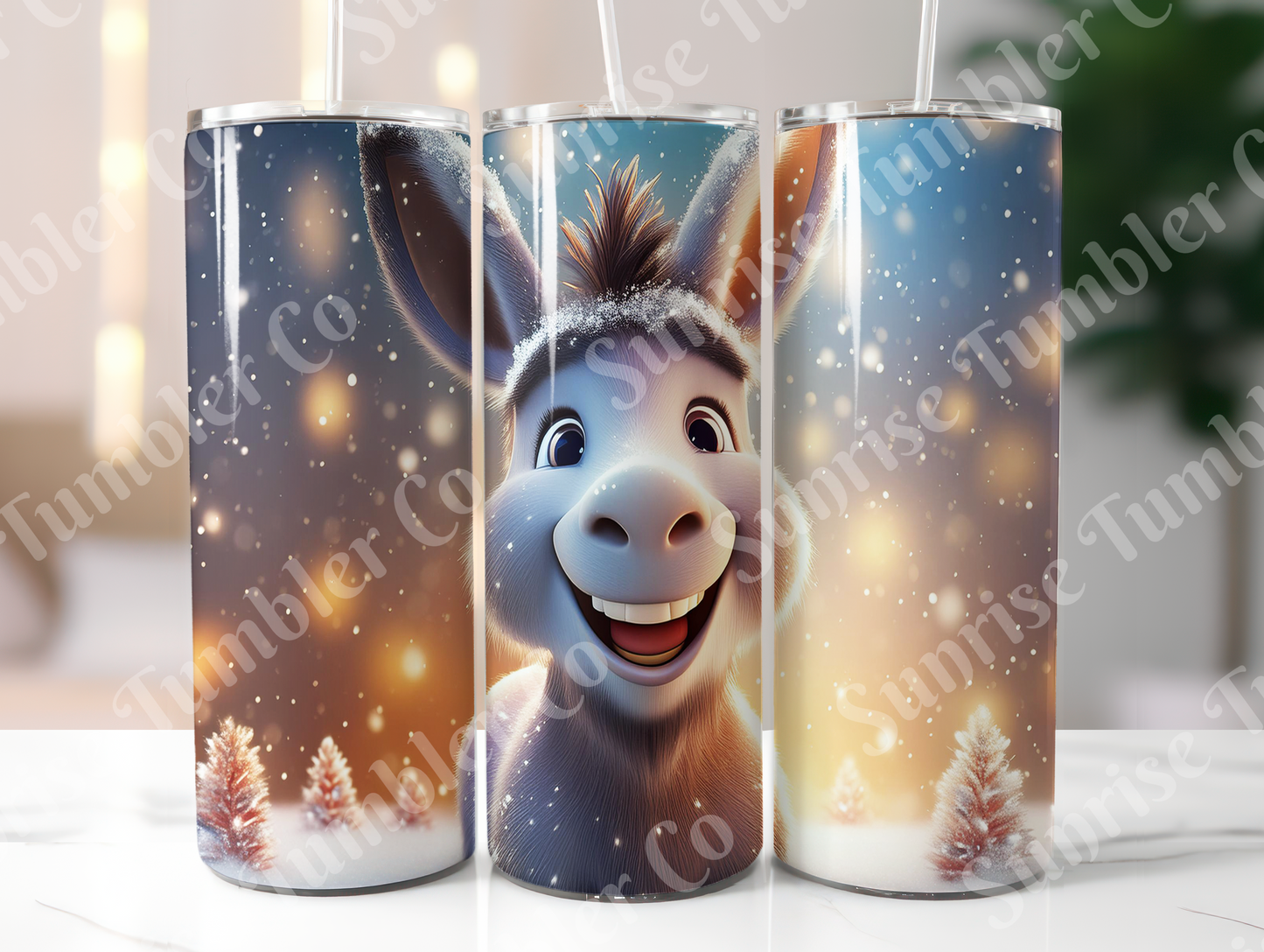 Donkey Variety - 20oz and 30oz Tumblers (Glow In The Dark Green And Blue Available)