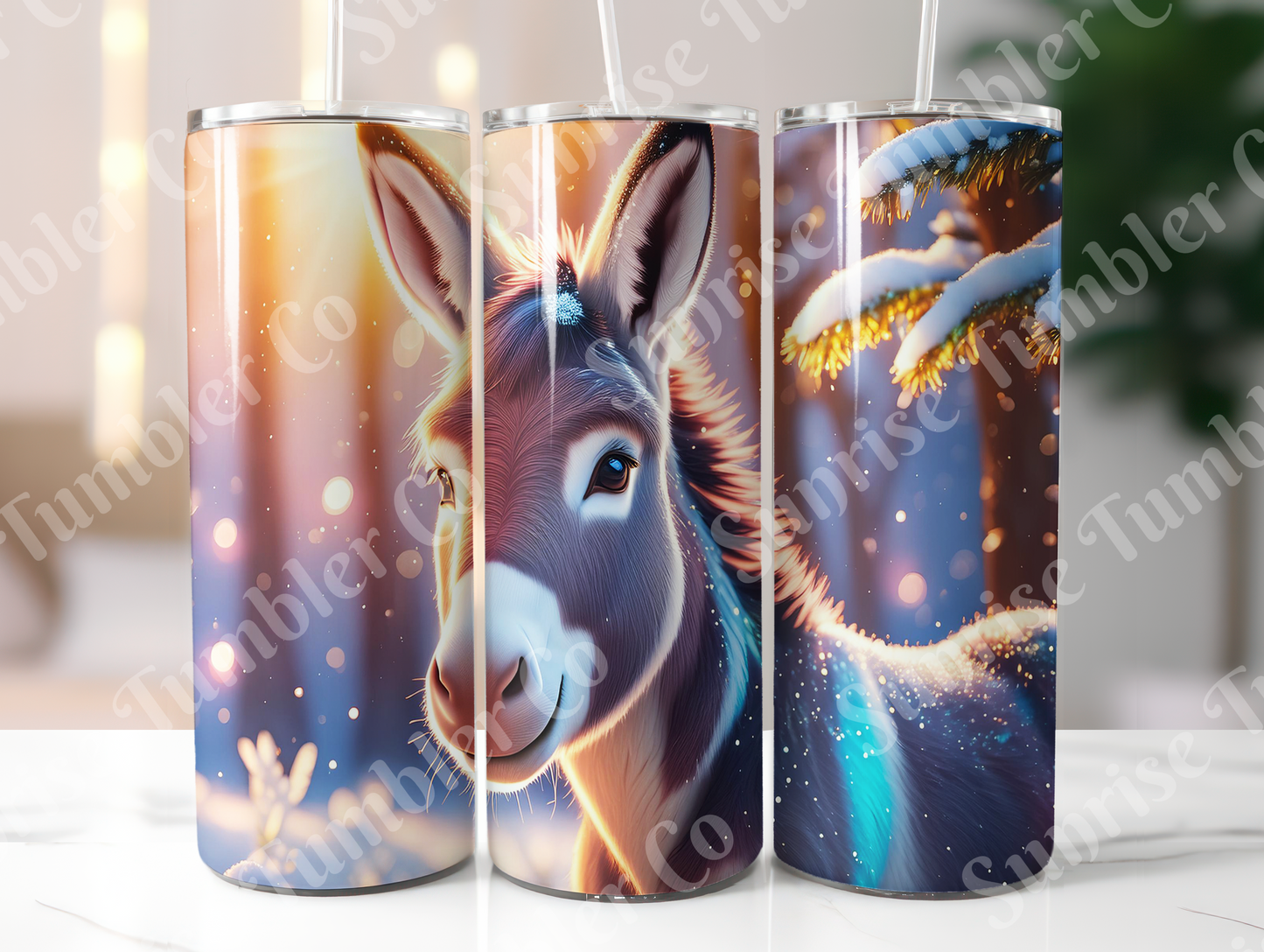 Donkey Variety - 20oz and 30oz Tumblers (Glow In The Dark Green And Blue Available)