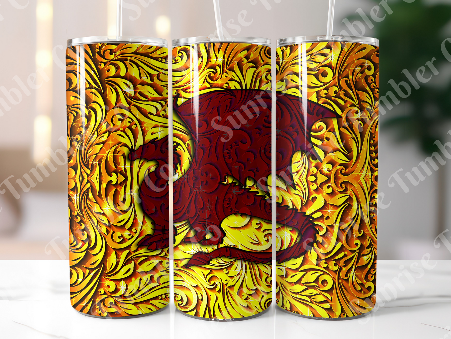 Dragon Variety Part 1 - 20oz and 30oz Tumblers (Glow In The Dark Green And Blue Available)