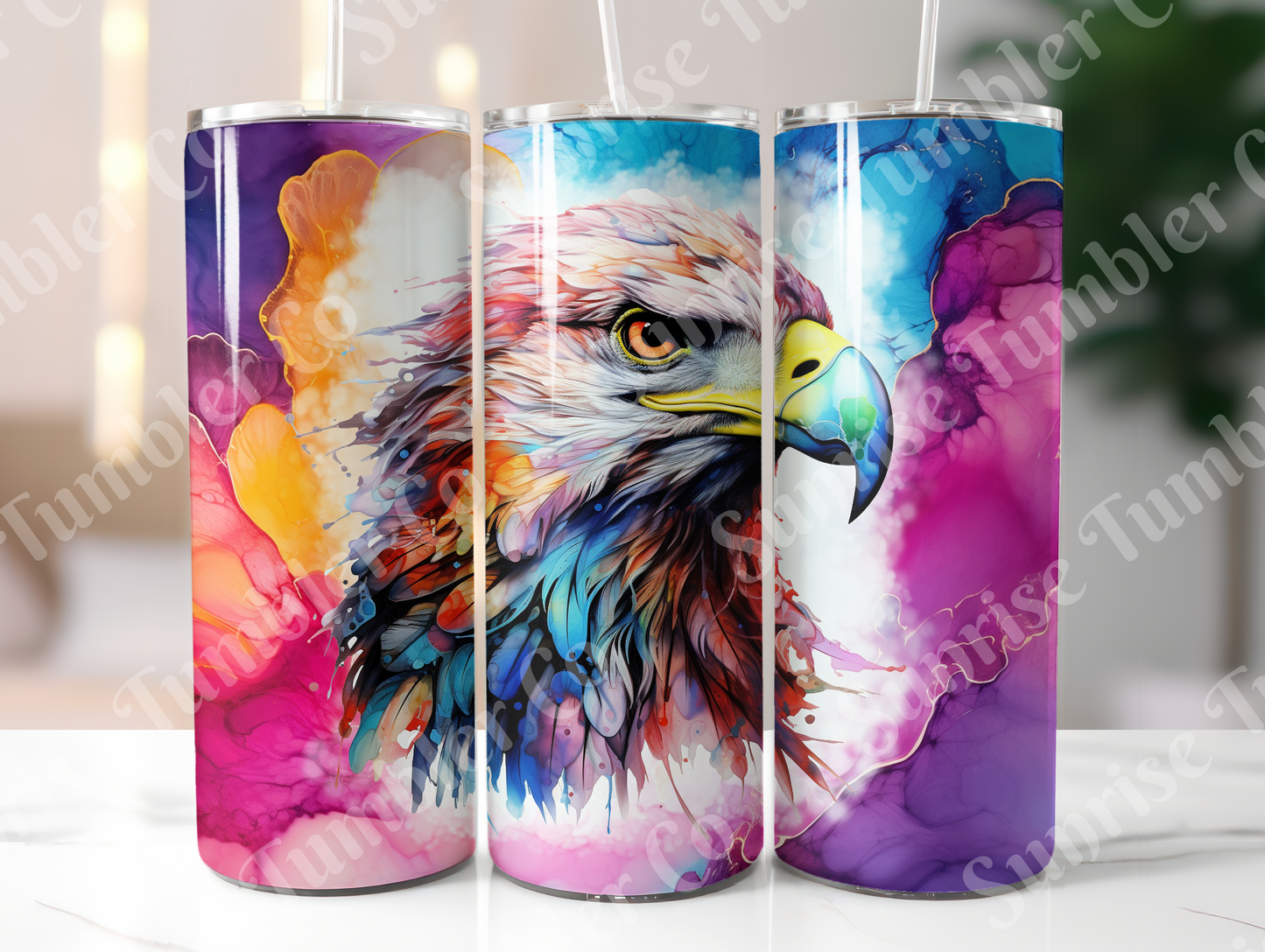 Eagle Variety - 20oz and 30oz Tumblers (Glow In The Dark Green And Blue Available)