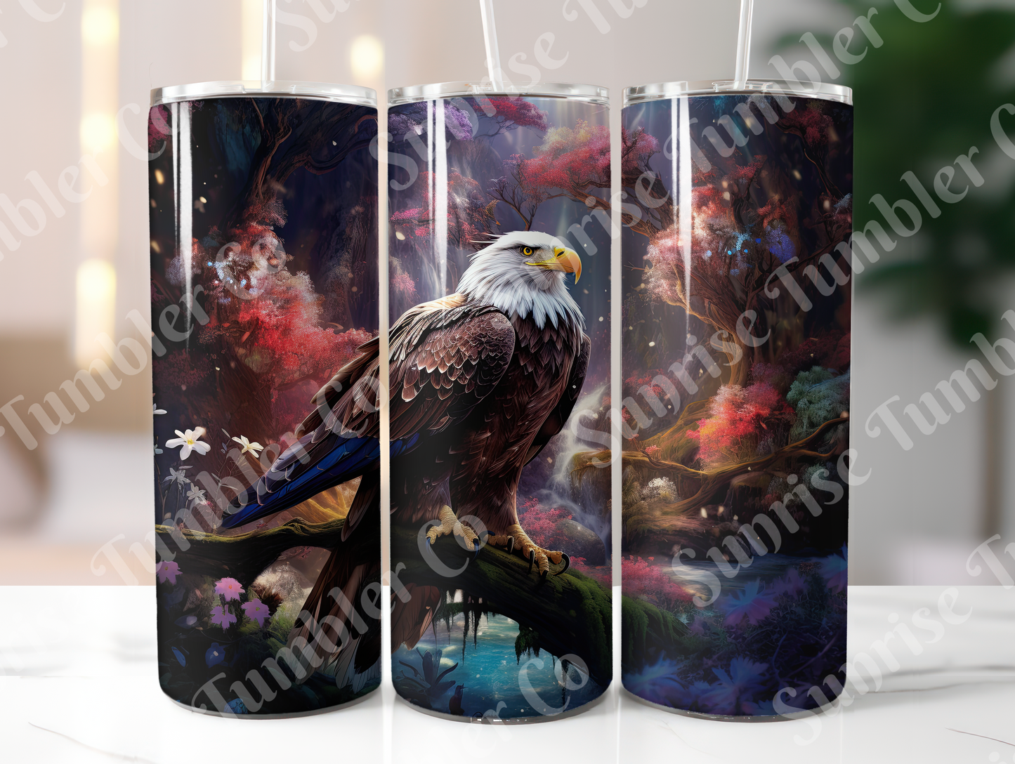 Eagle Variety - 20oz and 30oz Tumblers (Glow In The Dark Green And Blue Available)
