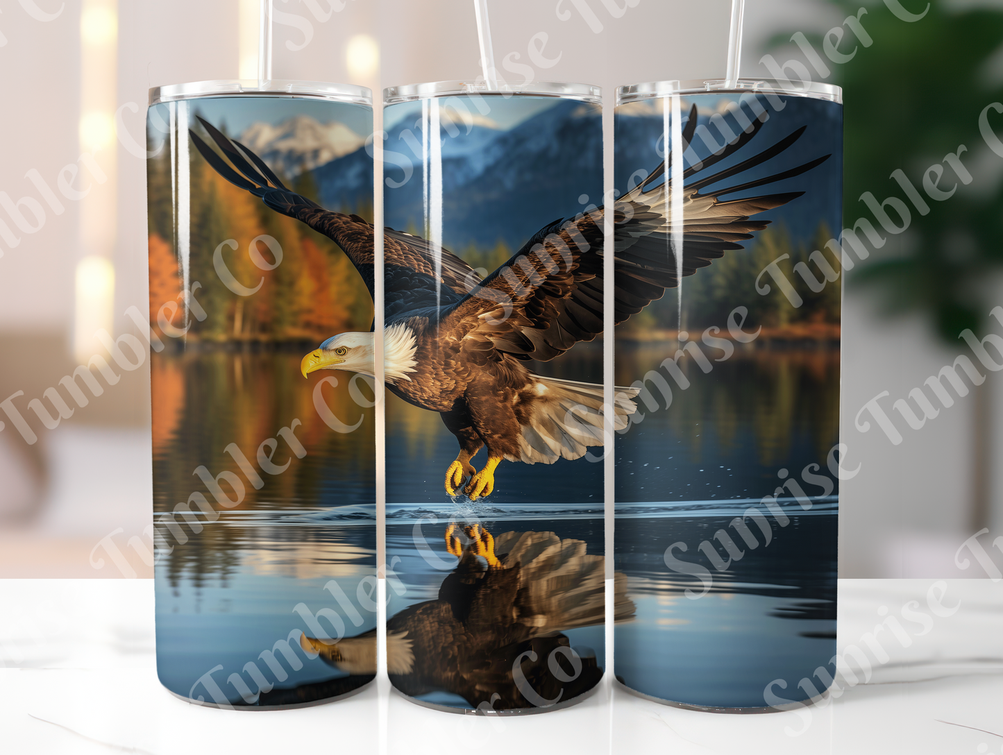 Eagle Variety - 20oz and 30oz Tumblers (Glow In The Dark Green And Blue Available)