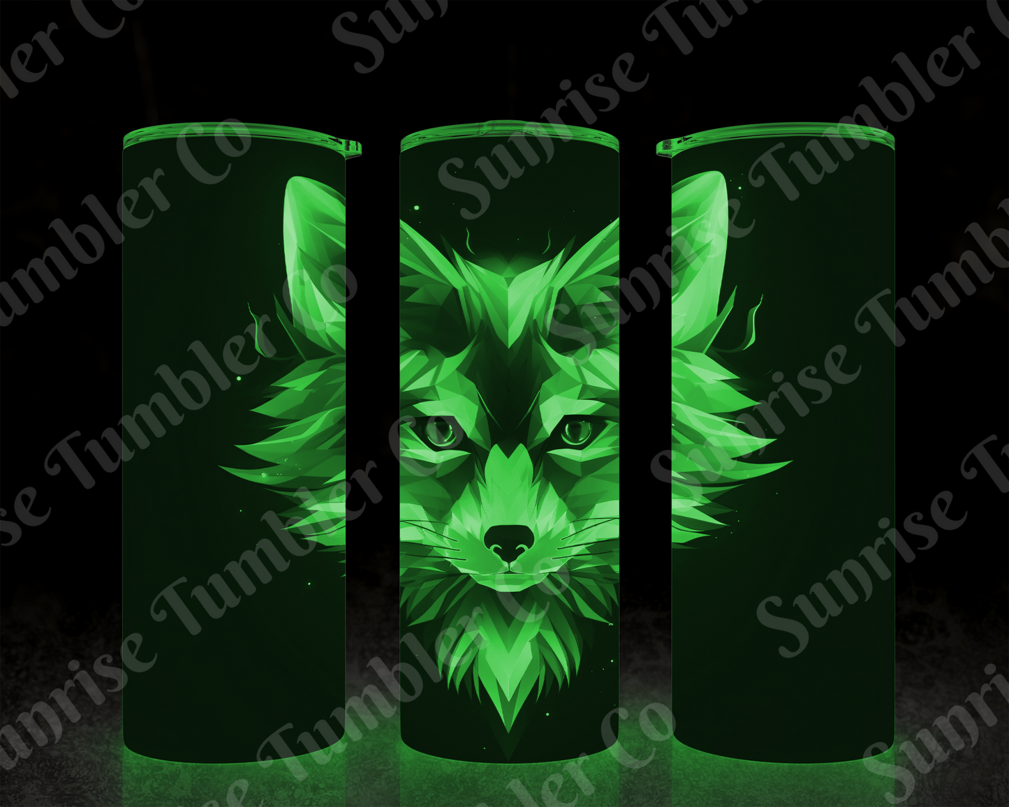 Fox Variety - 20 oz and 30 oz Tumbler (Glow In The Dark Option Available)