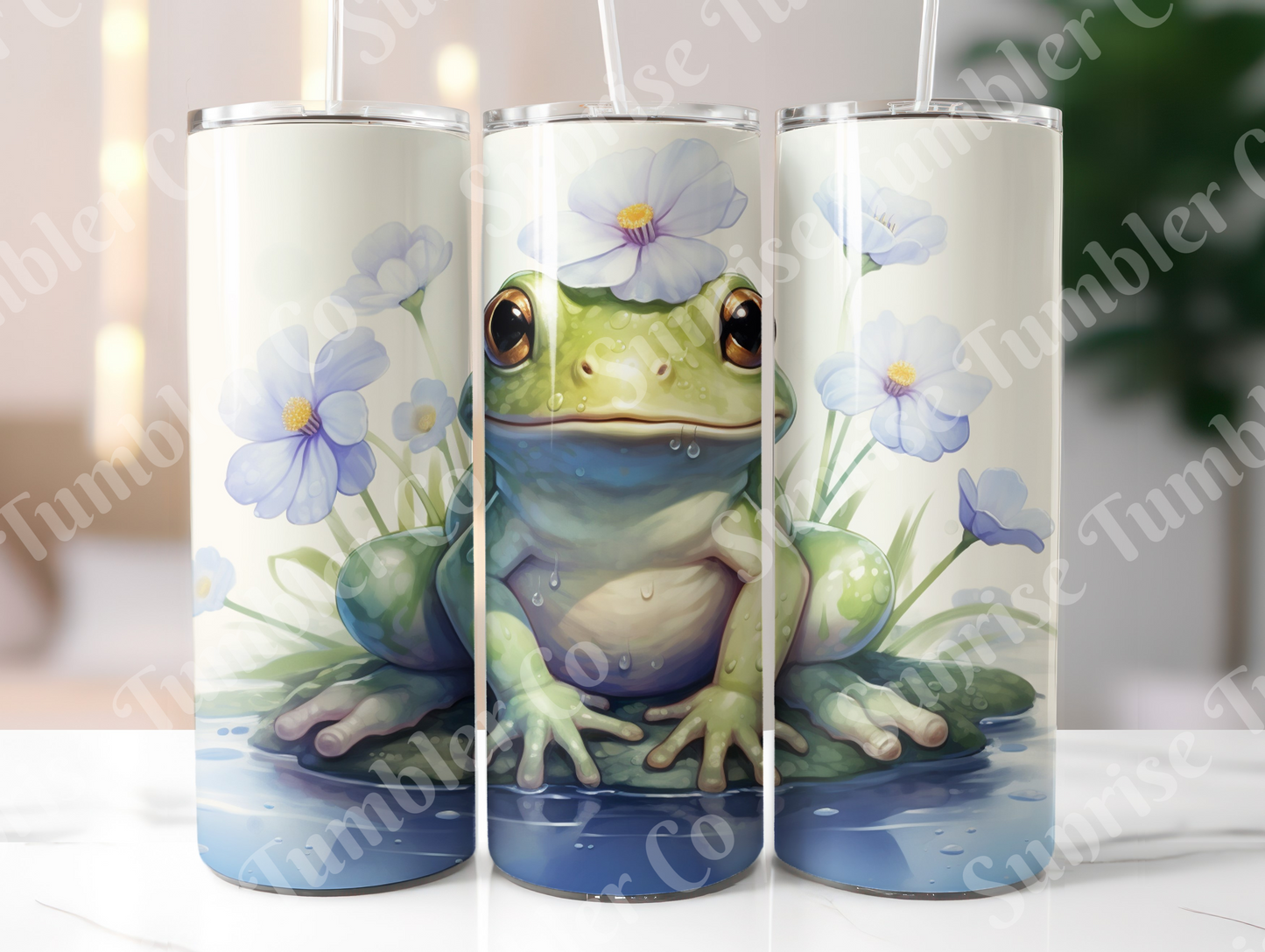 Frog Variety Part 2 - 20oz and 30oz Tumblers (Glow In The Dark Green And Blue Available)