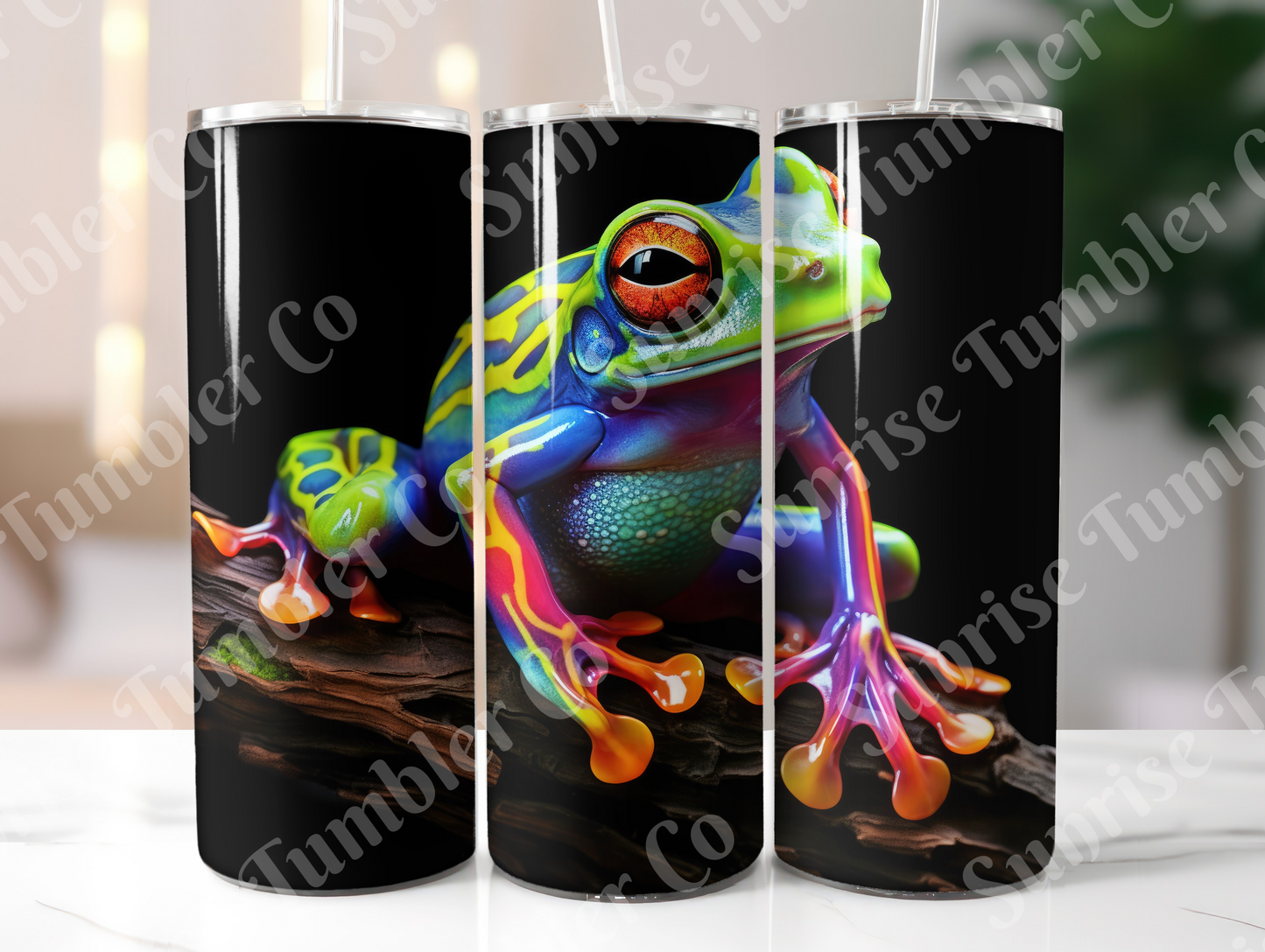 Frog Variety Part 1 - 20oz and 30oz Tumblers (Glow In The Dark Green And Blue Available)