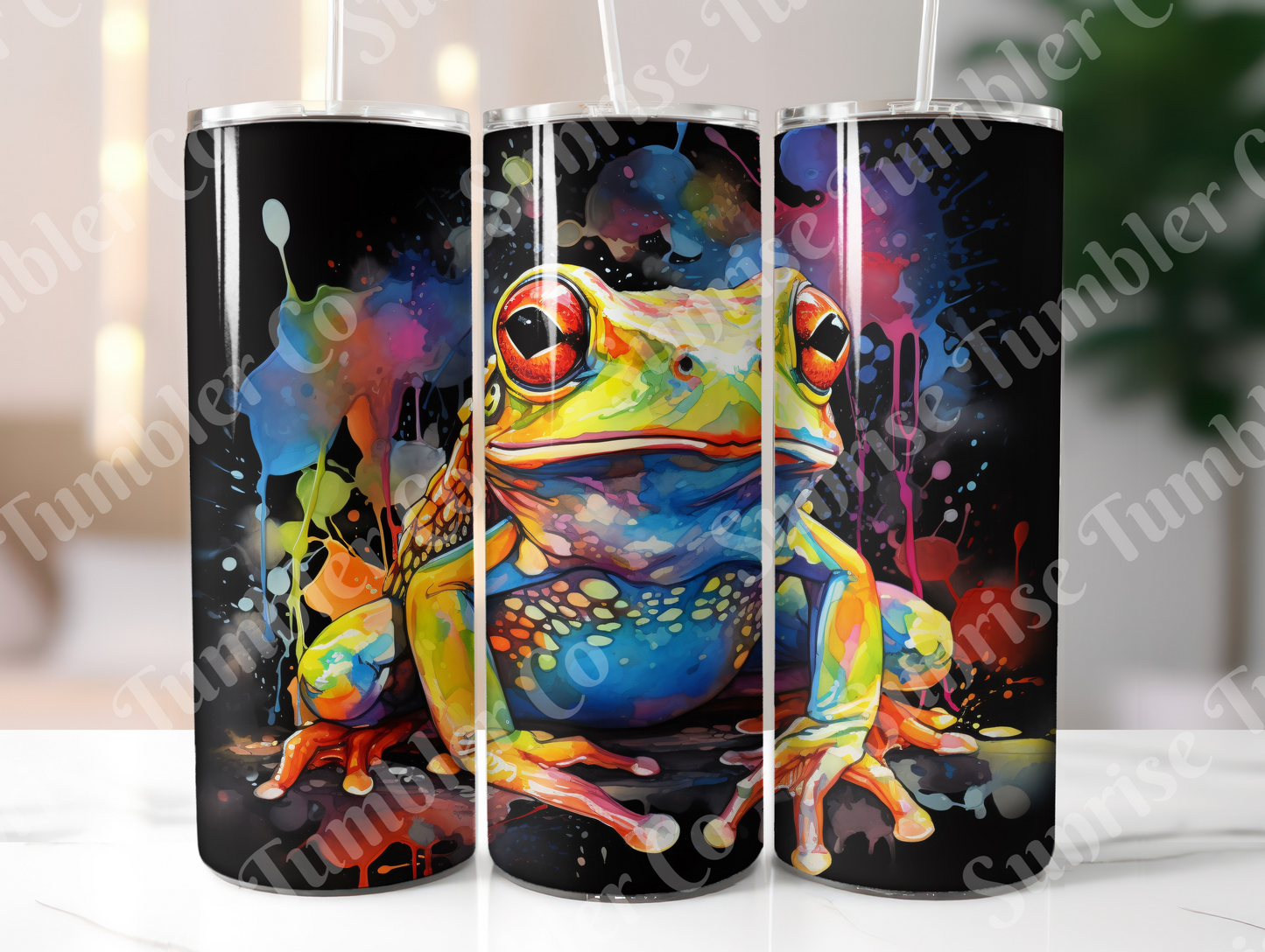 Frog Variety Part 2 - 20oz and 30oz Tumblers (Glow In The Dark Green And Blue Available)