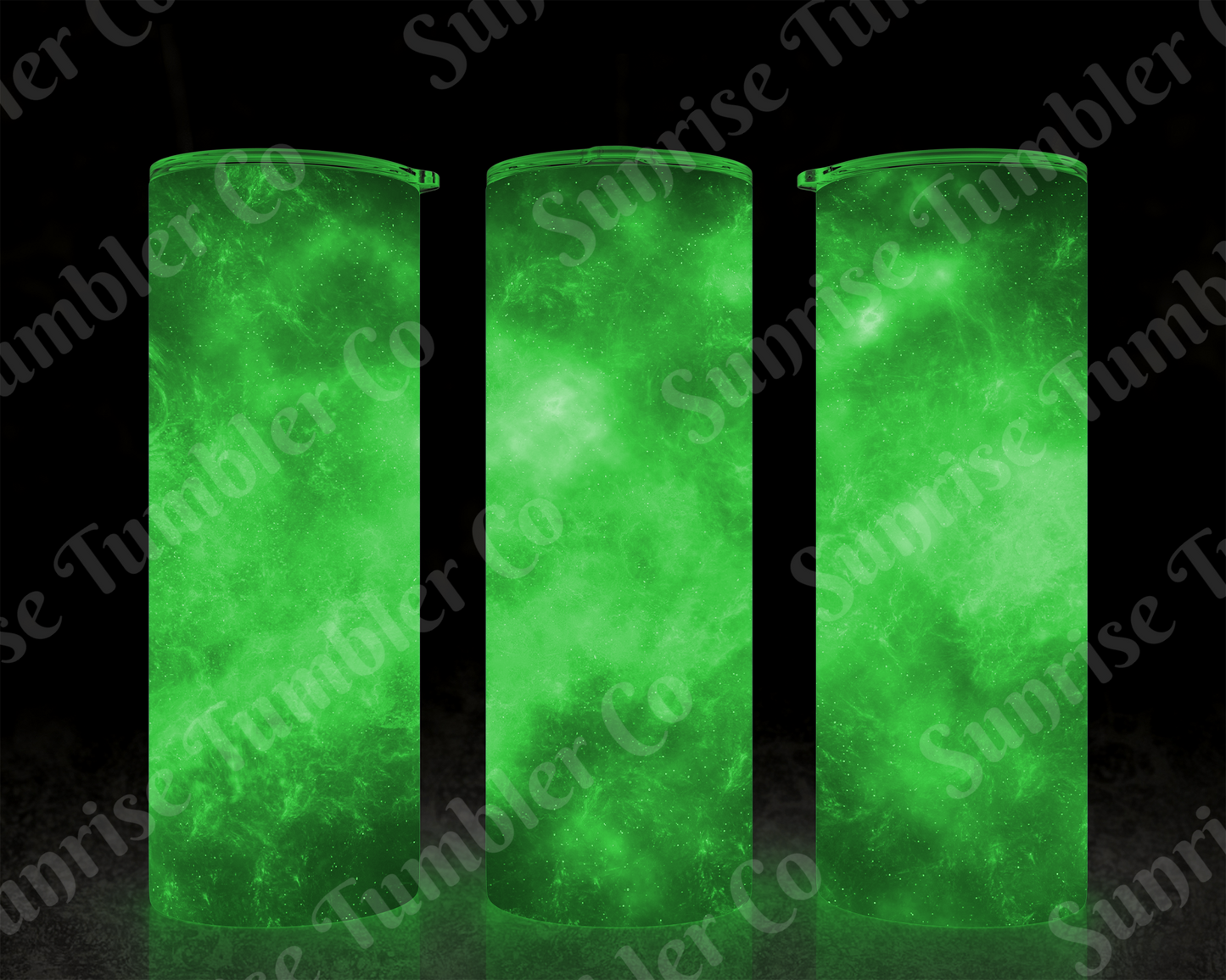 Galaxy and Northern Lights Variety - 20 oz and 30 oz Tumblers (Glow In The Dark Option Available)