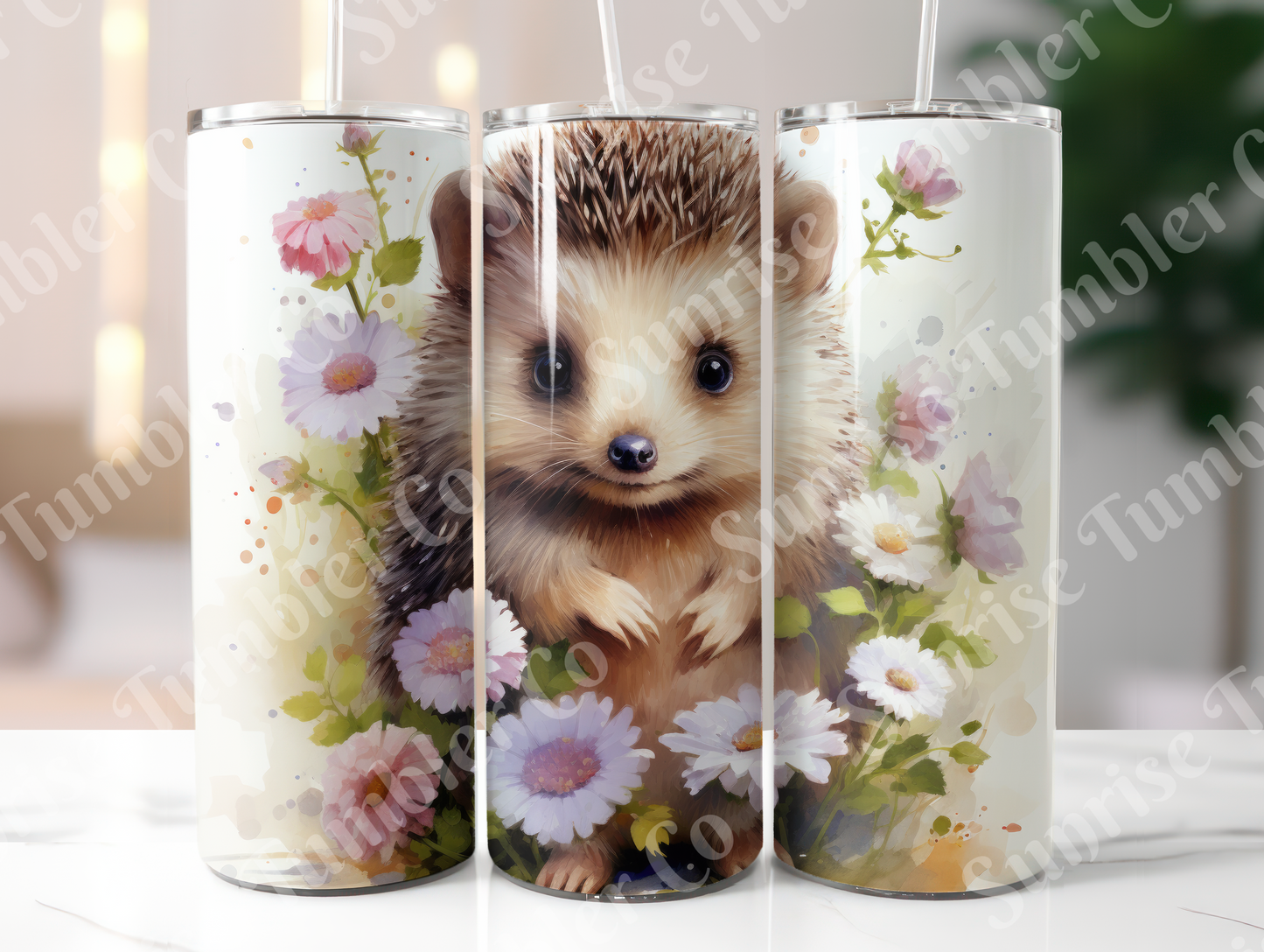 Hedgehog Variety - 20oz and 30oz Tumblers (Glow In The Dark Green And Blue Available)