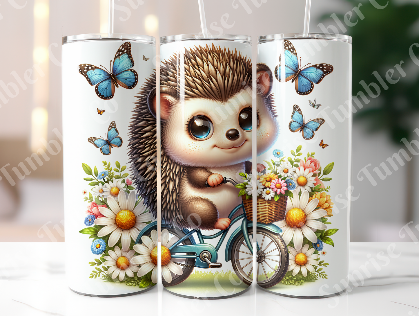 Hedgehog Variety - 20oz and 30oz Tumblers (Glow In The Dark Green And Blue Available)