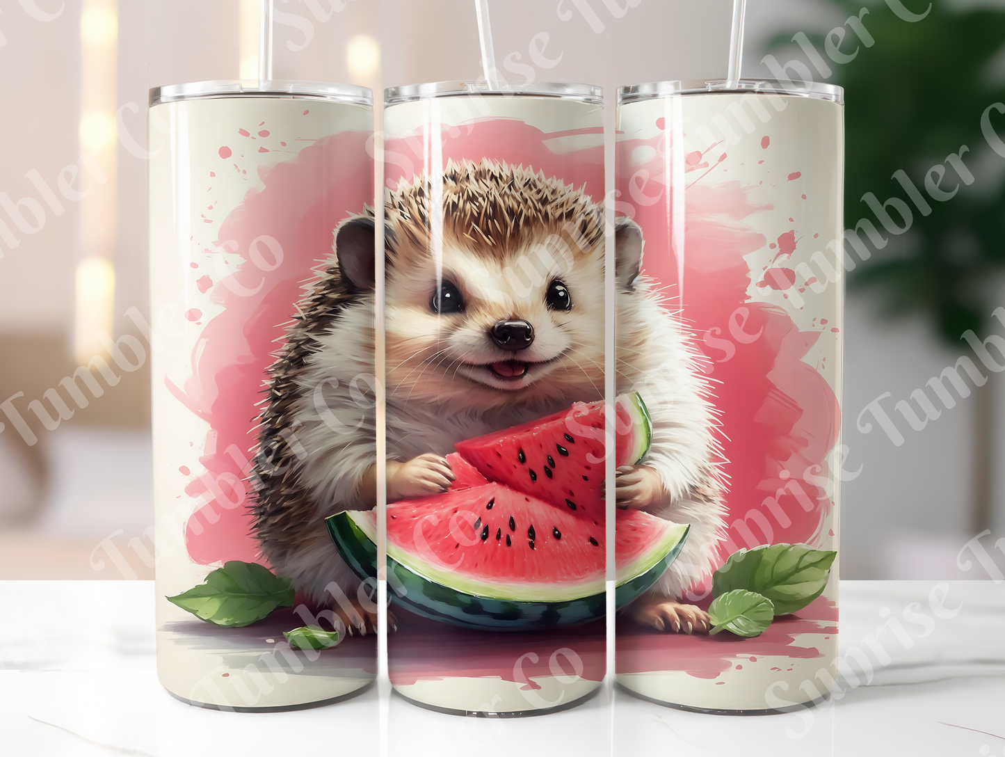 Hedgehog Variety - 20oz and 30oz Tumblers (Glow In The Dark Green And Blue Available)