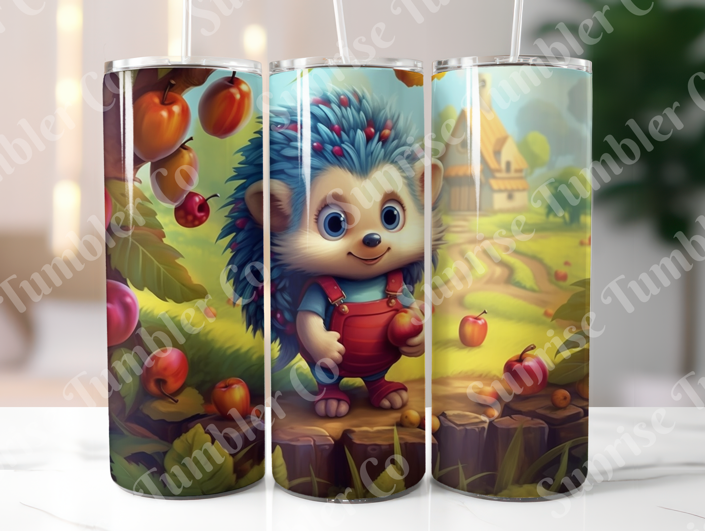 Hedgehog Variety - 20oz and 30oz Tumblers (Glow In The Dark Green And Blue Available)