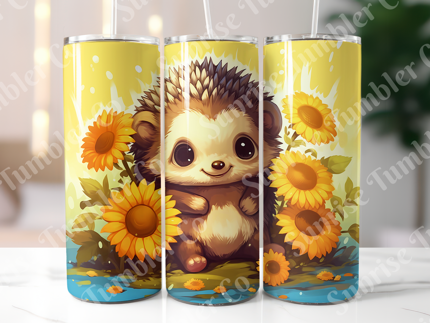 Hedgehog Variety - 20oz and 30oz Tumblers (Glow In The Dark Green And Blue Available)