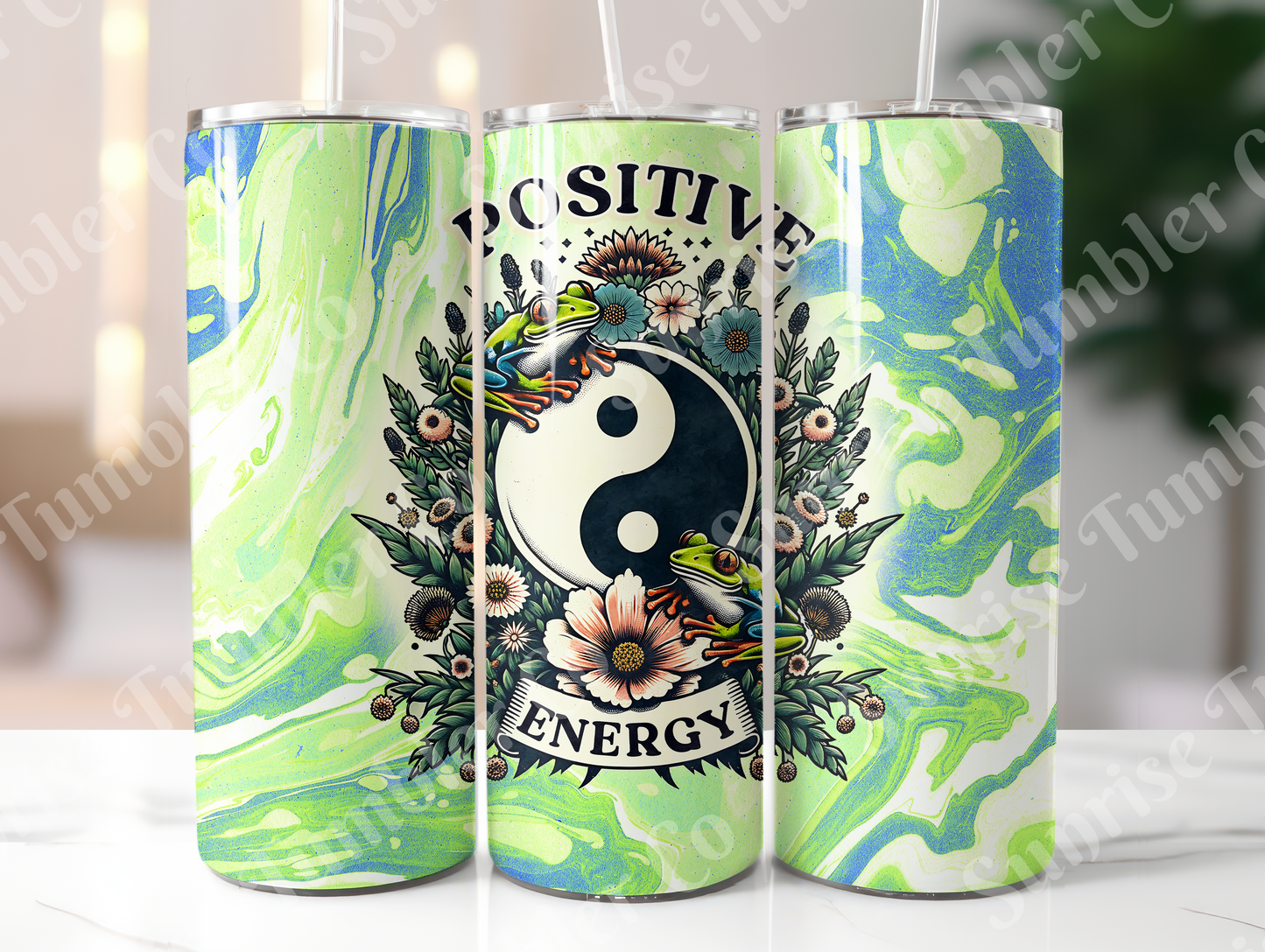 Hippie & Retro Art Variety Part 1 - 20oz and 30oz Tumblers (Glow In The Dark Green And Blue Available)