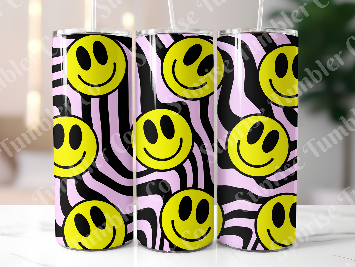 Hippie & Retro Art Variety Part 1 - 20oz and 30oz Tumblers (Glow In The Dark Green And Blue Available)
